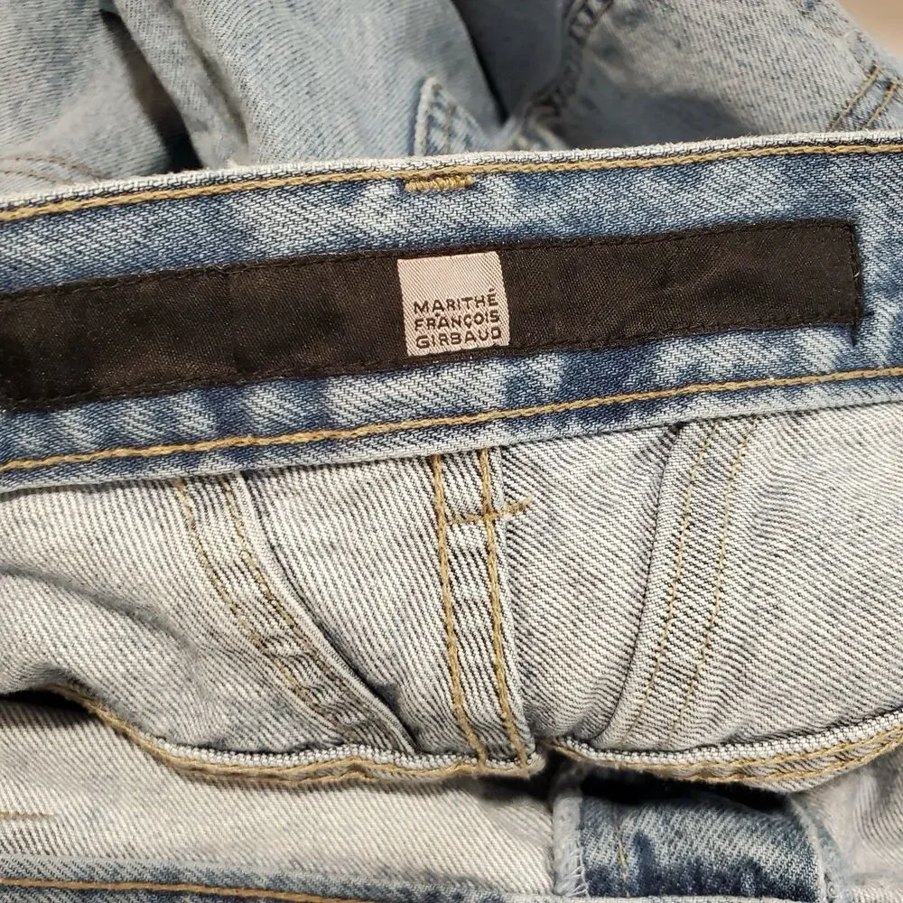 Marithe Francois Girbaud Vtg Y2K Denim Jeans Men's 36x31 light distressed